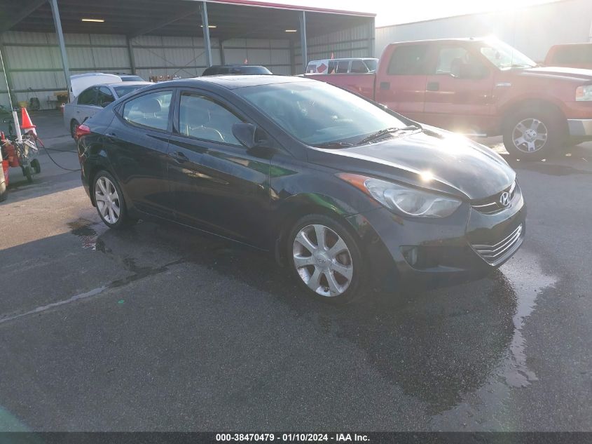 2013 HYUNDAI ELANTRA LIMITED - 5NPDH4AE1DH244339