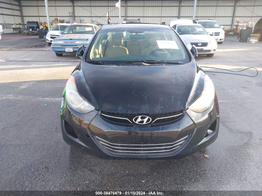 2013 HYUNDAI ELANTRA LIMITED - 5NPDH4AE1DH244339