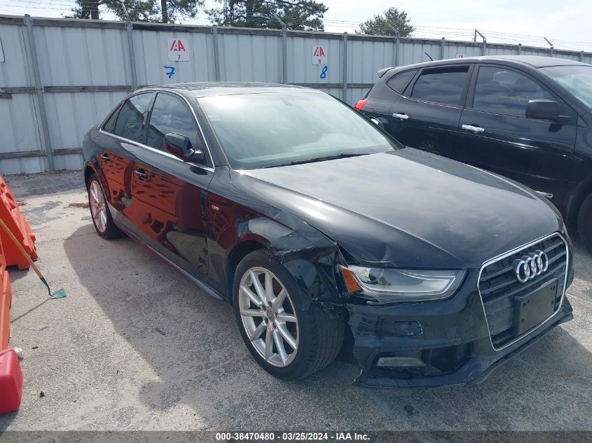 2015 AUDI A4 2.0T PREMIUM - WAUEFAFL6FN032083