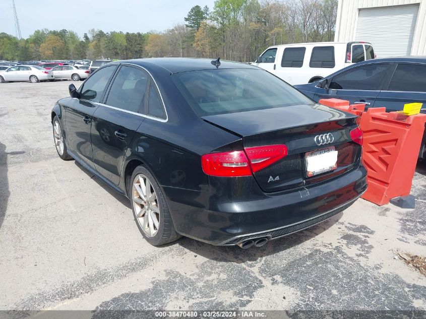 2015 AUDI A4 2.0T PREMIUM - WAUEFAFL6FN032083
