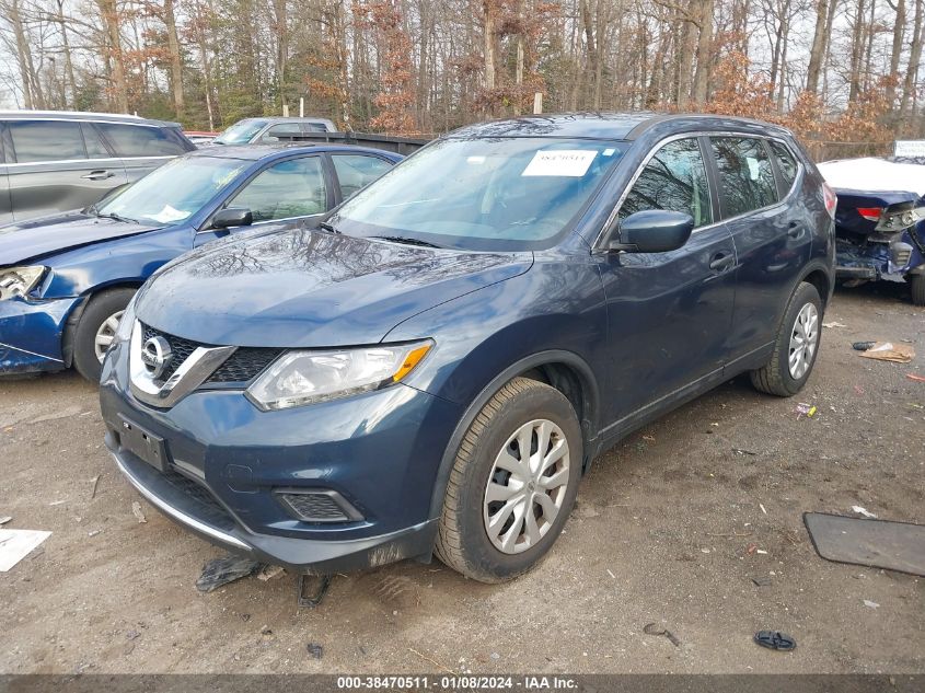 2016 NISSAN ROGUE S/SL/SV - 5N1AT2MT3GC925047