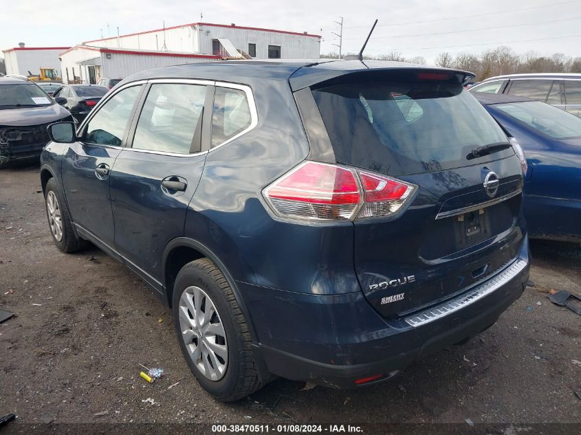 2016 NISSAN ROGUE S/SL/SV - 5N1AT2MT3GC925047