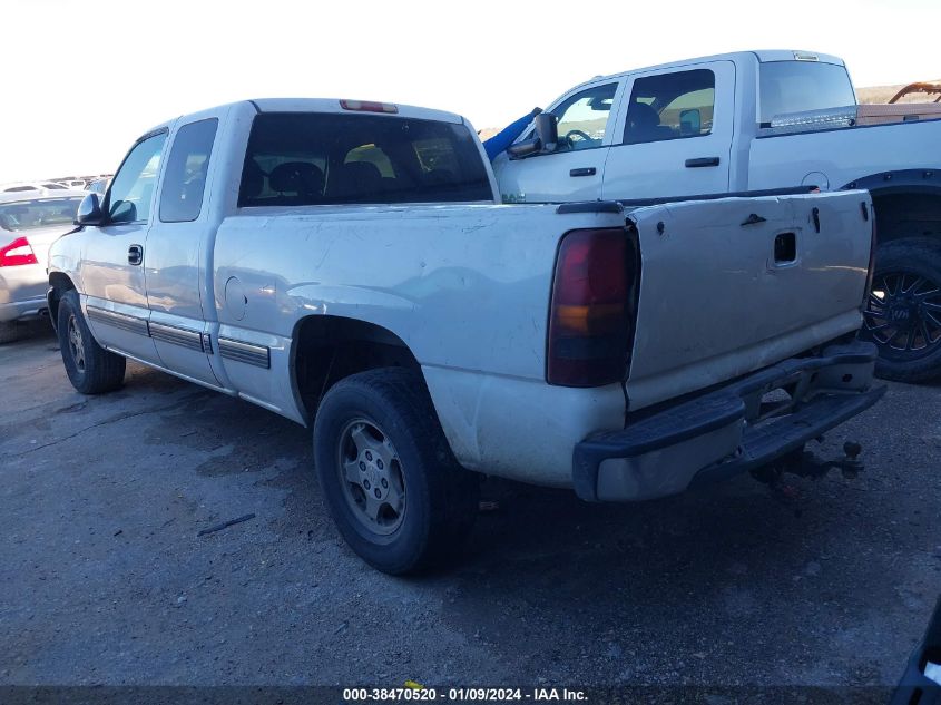 1GCEK19T41E209426 | 2001 CHEVROLET SILVERADO 1500