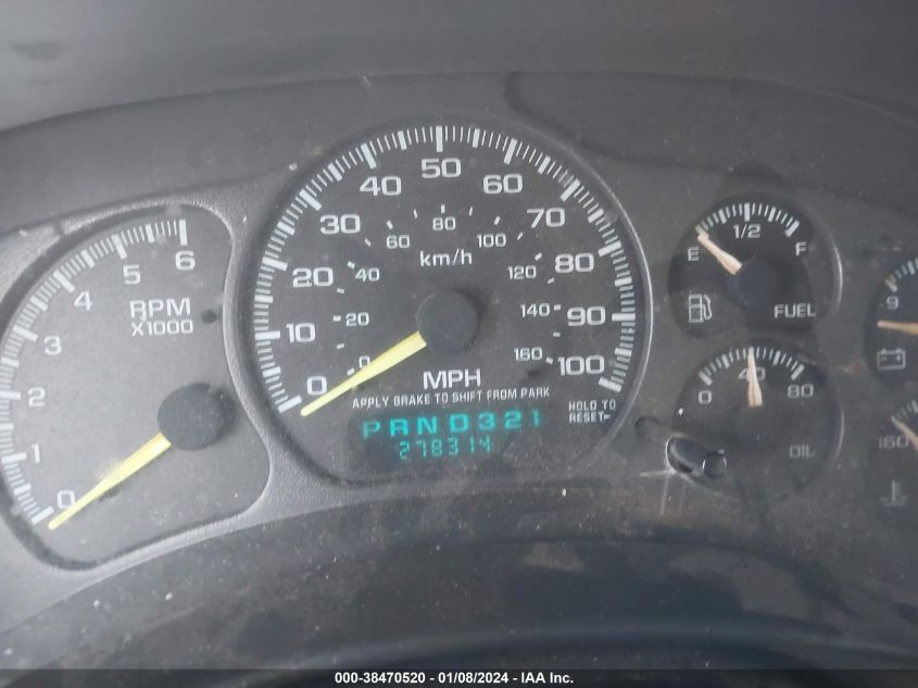 1GCEK19T41E209426 | 2001 CHEVROLET SILVERADO 1500