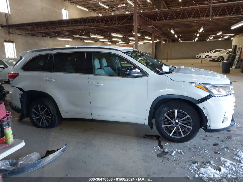 2017 TOYOTA HIGHLANDER XLE - 5TDJZRFH8HS510942