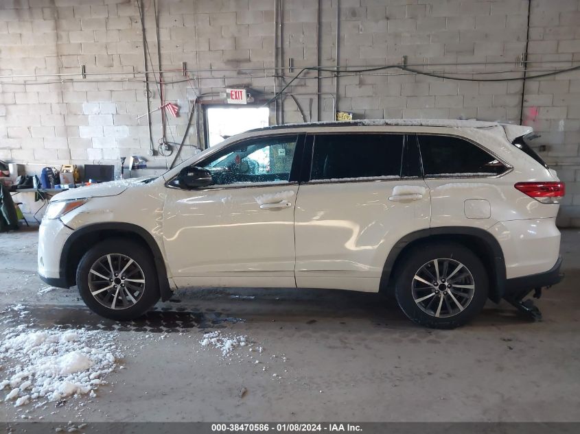 2017 TOYOTA HIGHLANDER XLE - 5TDJZRFH8HS510942