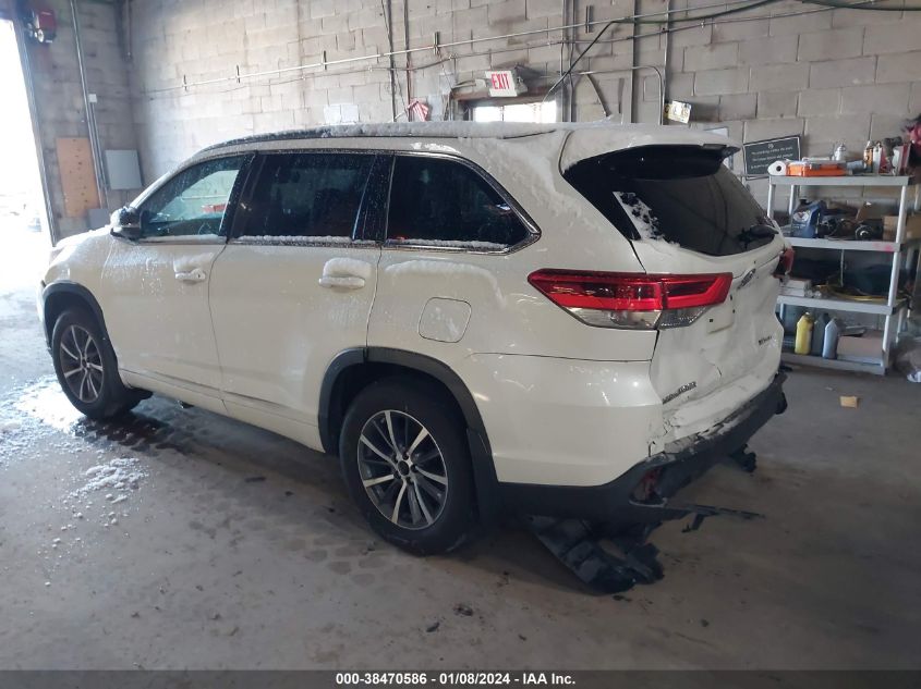 2017 TOYOTA HIGHLANDER XLE - 5TDJZRFH8HS510942