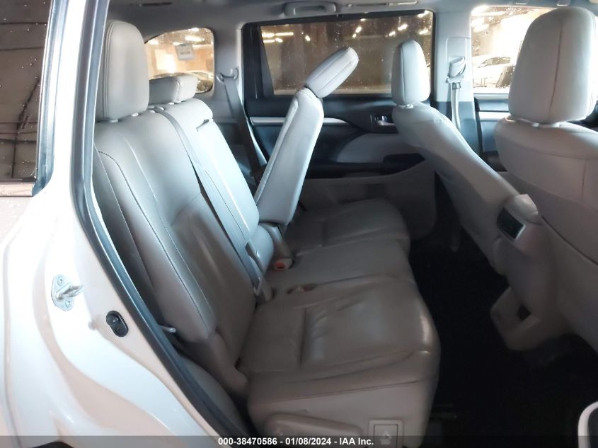 2017 TOYOTA HIGHLANDER XLE - 5TDJZRFH8HS510942
