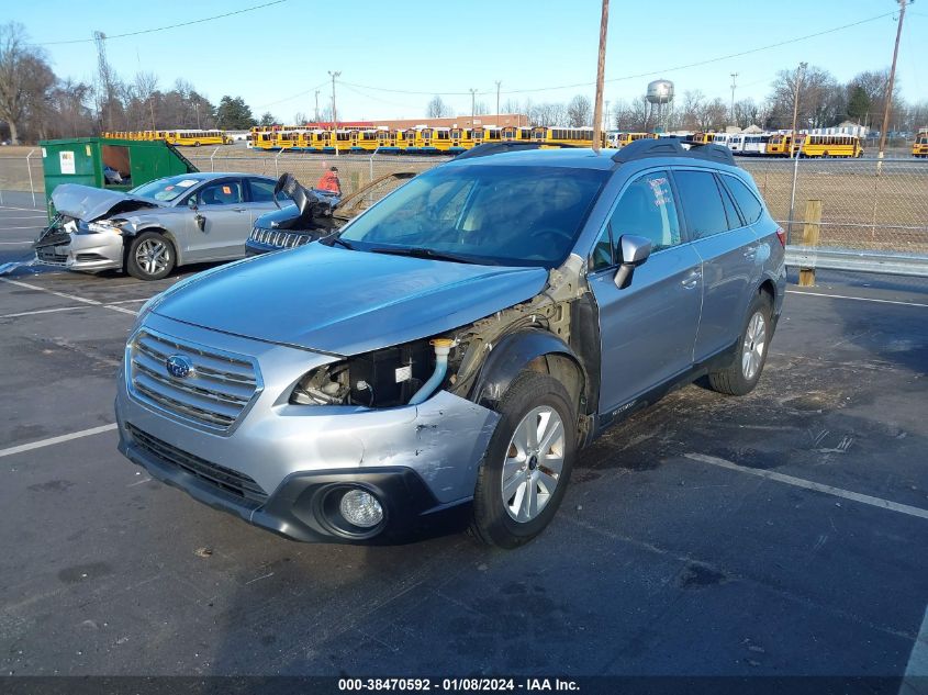 2015 SUBARU OUTBACK 2.5I PREMIUM - 4S4BSBCC0F3316862