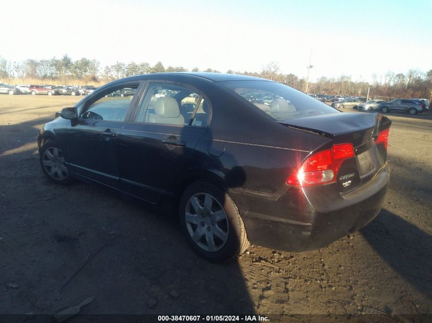 1HGFA16568L050400 | 2008 HONDA CIVIC