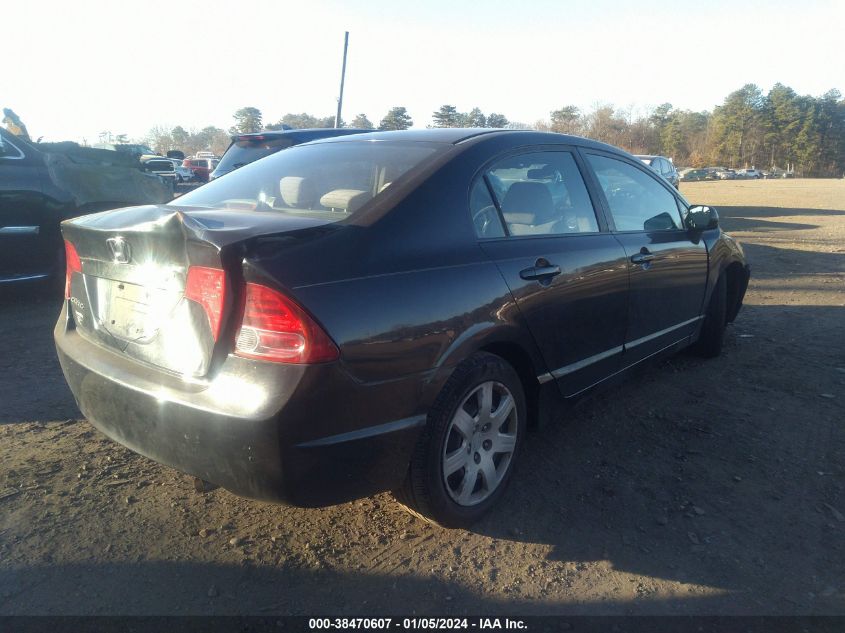 1HGFA16568L050400 | 2008 HONDA CIVIC