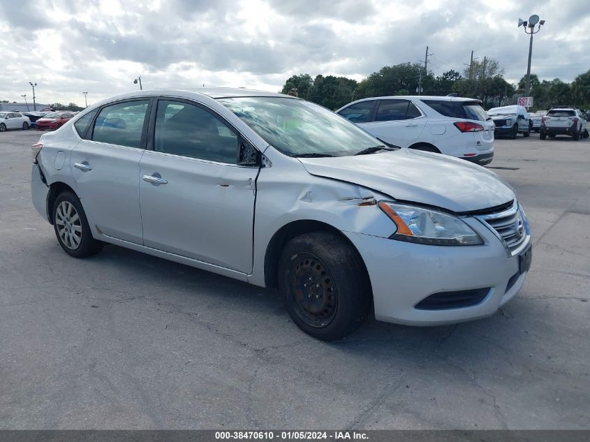 2014 NISSAN SENTRA FE+ S/FE+ SV/S/SL/SR/SV - 3N1AB7AP6EL672466