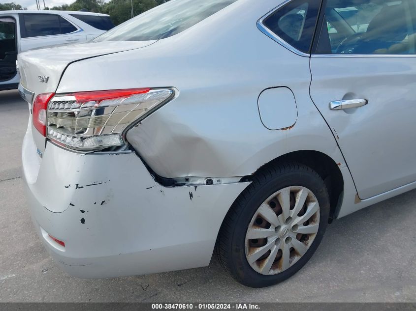 2014 NISSAN SENTRA FE+ S/FE+ SV/S/SL/SR/SV - 3N1AB7AP6EL672466