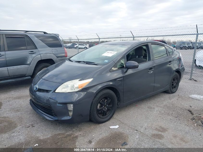 2014 TOYOTA PRIUS TWO - JTDKN3DUXE1819978