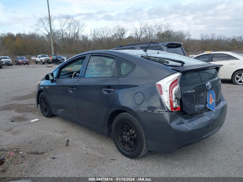 2014 TOYOTA PRIUS TWO - JTDKN3DUXE1819978