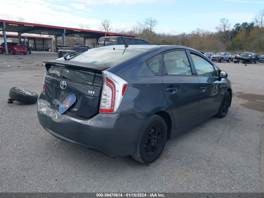 2014 TOYOTA PRIUS TWO - JTDKN3DUXE1819978