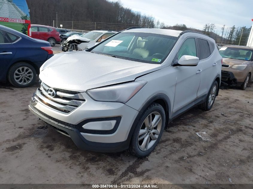 2014 HYUNDAI SANTA FE SPORT 2.0L TURBO - 5XYZUDLA4EG202378