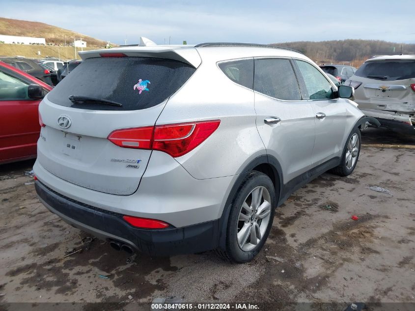 2014 HYUNDAI SANTA FE SPORT 2.0L TURBO - 5XYZUDLA4EG202378