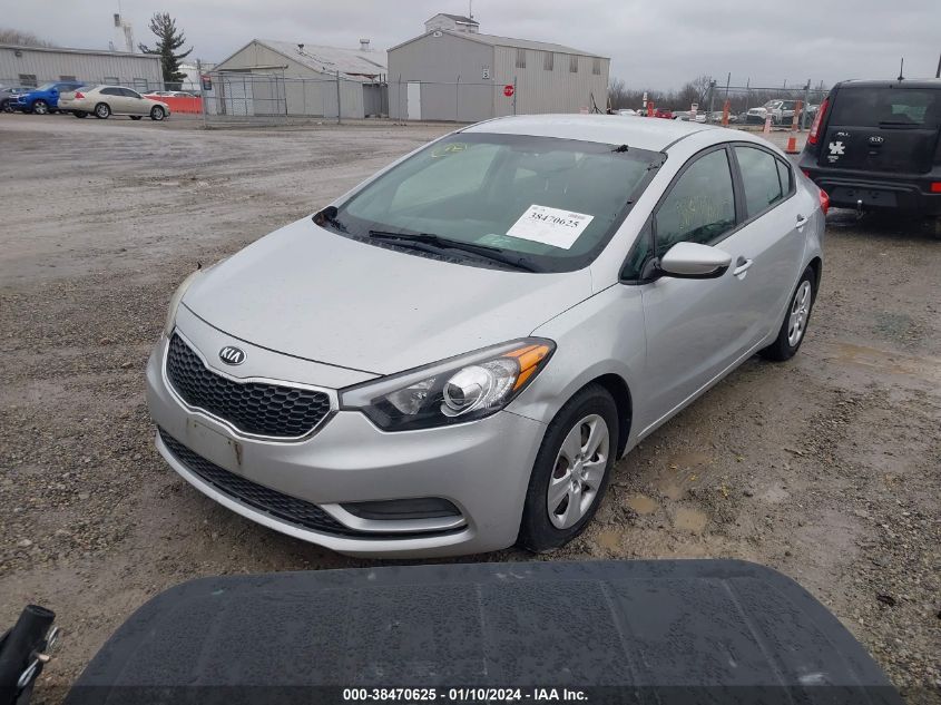 2015 KIA FORTE LX - KNAFK4A60F5431249