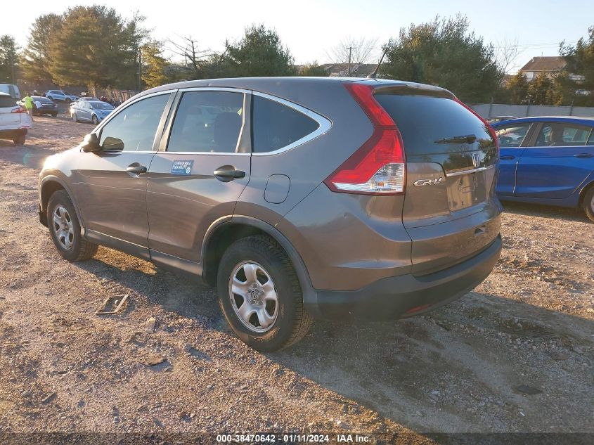 2013 HONDA CR-V LX - 3CZRM3H34DG707271