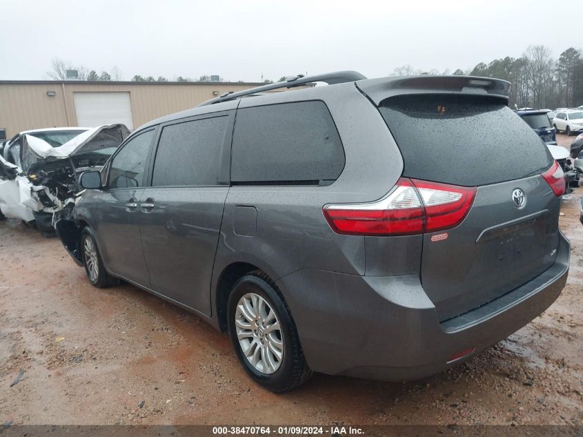 2015 TOYOTA SIENNA XLE/LIMITED - 5TDYK3DC3FS546719