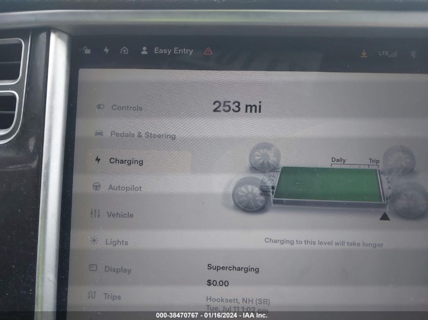 2016 TESLA MODEL S - 5YJSA1E23GF175280