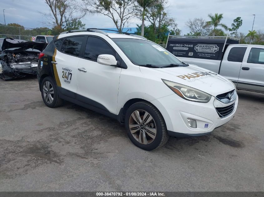 2014 HYUNDAI TUCSON LIMITED - KM8JU3AGXEU807773