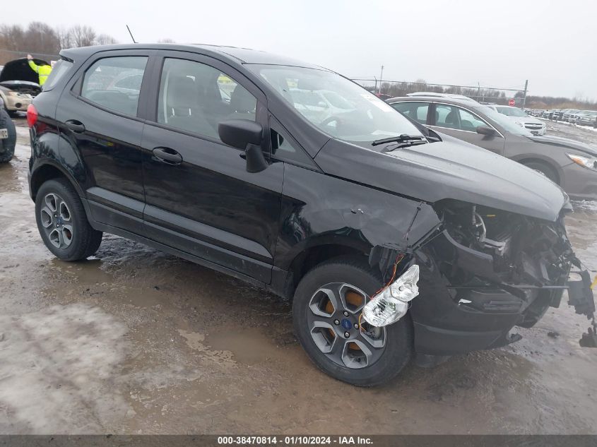 2022 FORD ECOSPORT S - MAJ6S3FL7NC475728