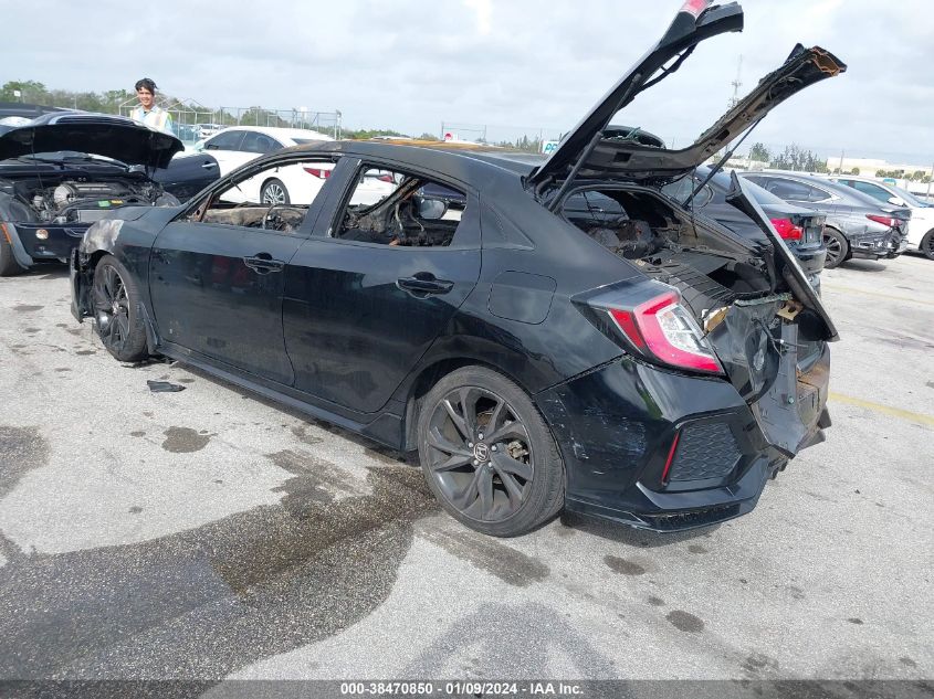 2019 HONDA CIVIC SPORT - SHHFK7H49KU217635