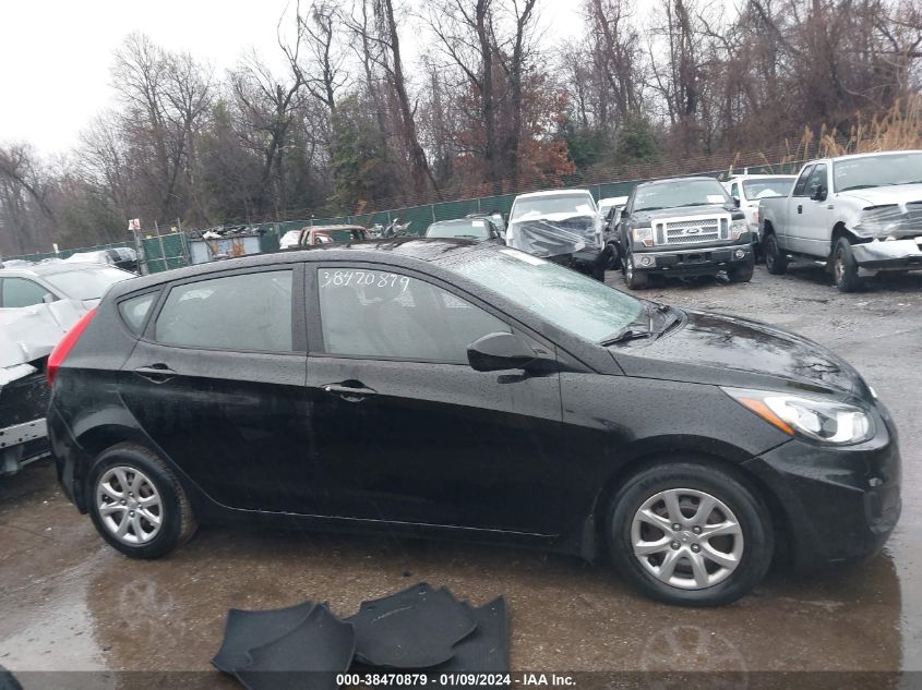 2013 HYUNDAI ACCENT GS - KMHCT5AE9DU134186