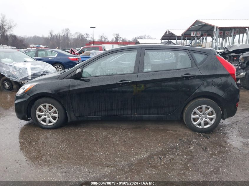 2013 HYUNDAI ACCENT GS - KMHCT5AE9DU134186