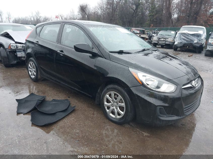 2013 HYUNDAI ACCENT GS - KMHCT5AE9DU134186