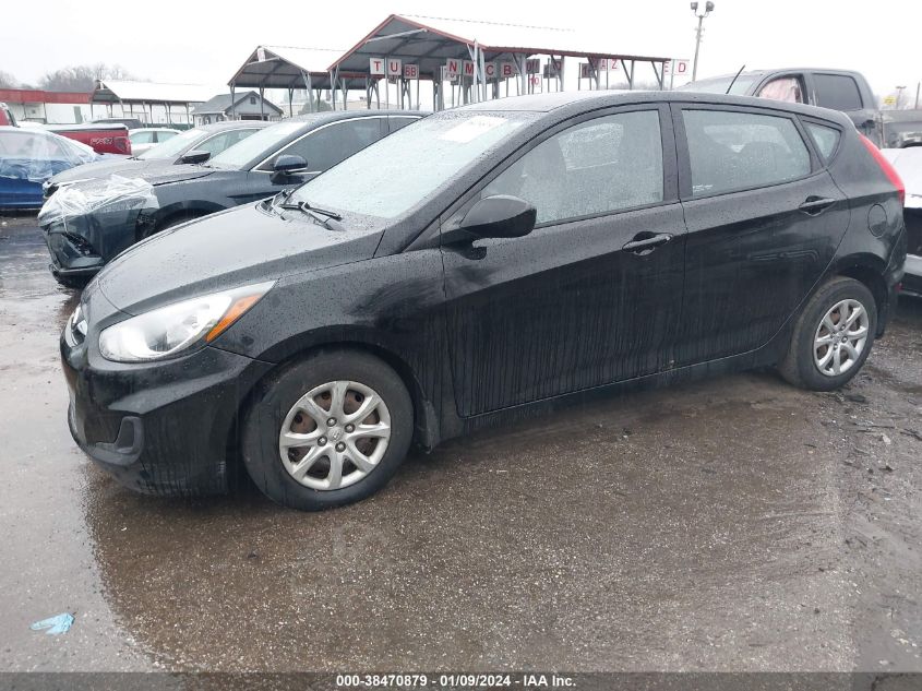 2013 HYUNDAI ACCENT GS - KMHCT5AE9DU134186