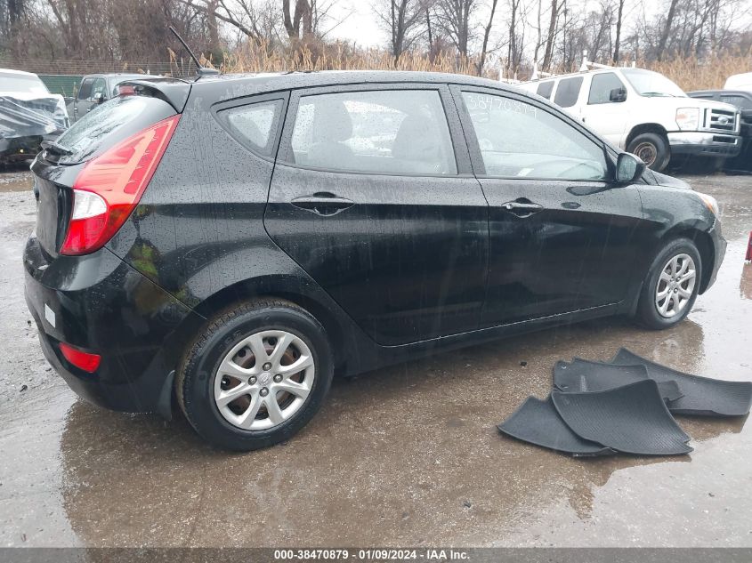 2013 HYUNDAI ACCENT GS - KMHCT5AE9DU134186