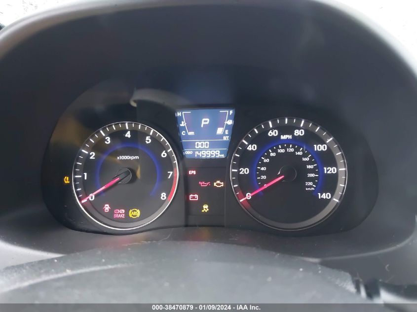 2013 HYUNDAI ACCENT GS - KMHCT5AE9DU134186