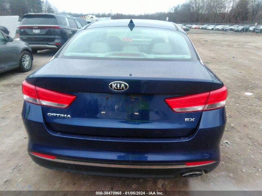 2018 KIA OPTIMA EX - 5XXGU4L34JG211864