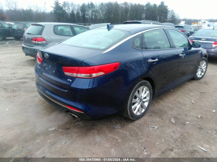 2018 KIA OPTIMA EX - 5XXGU4L34JG211864