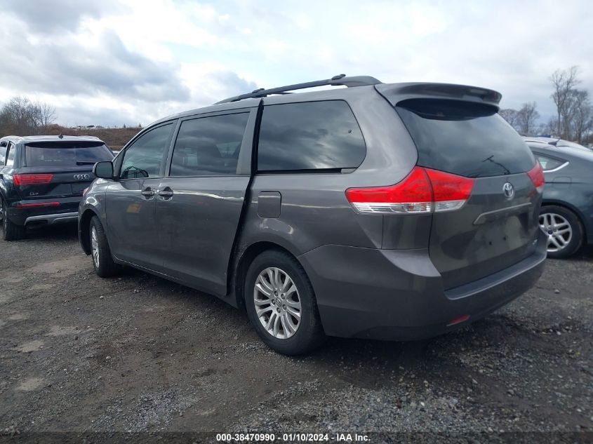 2014 TOYOTA SIENNA XLE V6 8 PASSENGER - 5TDYK3DC9ES442895
