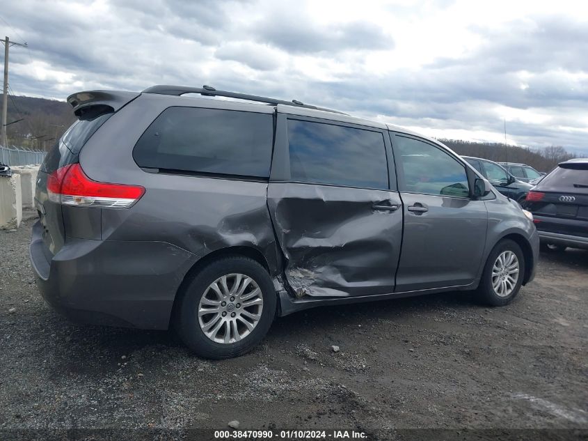 2014 TOYOTA SIENNA XLE V6 8 PASSENGER - 5TDYK3DC9ES442895