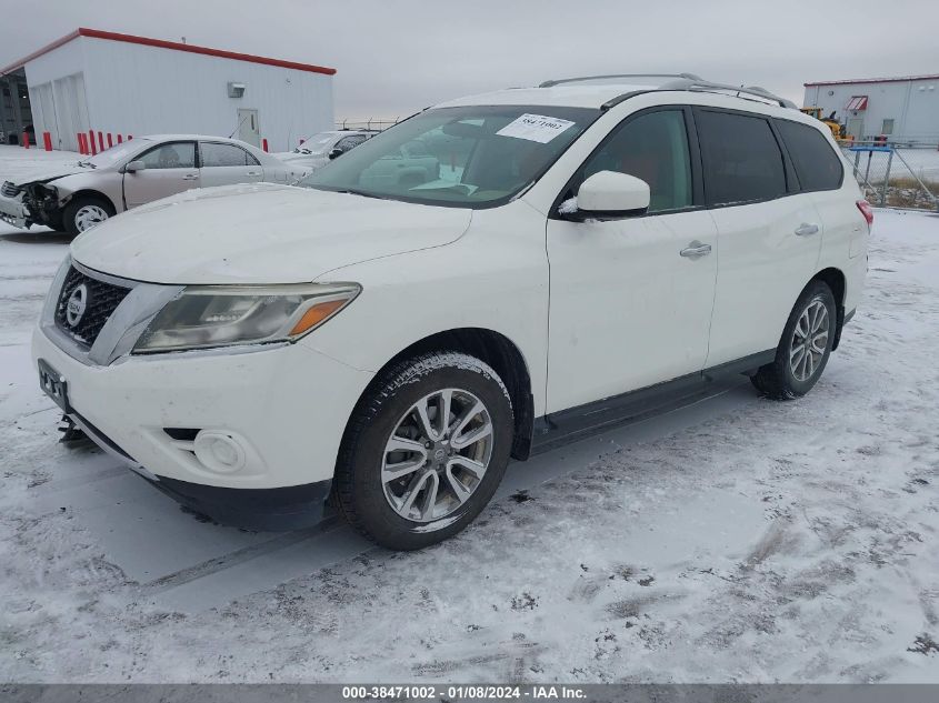 2014 NISSAN PATHFINDER S/SV/SL/PLATINUM - 5N1AR2MM9EC624402