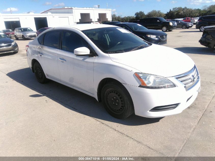 2015 NISSAN SENTRA S - 3N1AB7AP3FY252572