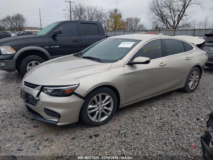 2016 CHEVROLET MALIBU LT - 1G1ZE5ST3GF304811