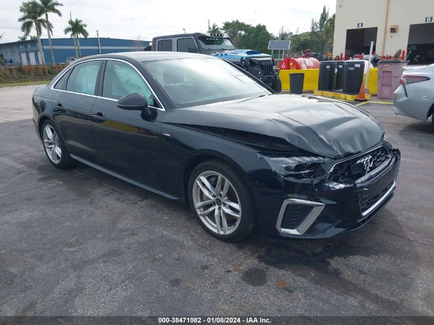 2023 AUDI A4 PREMIUM PLUS 45 - WAUEAAF4XPN009396