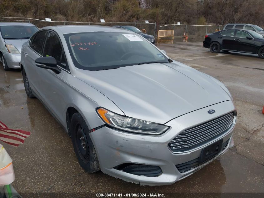 2013 FORD FUSION S - 3FA6P0G70DR141459