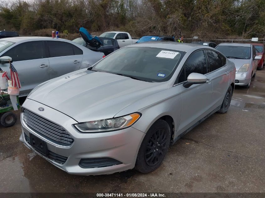 2013 FORD FUSION S - 3FA6P0G70DR141459