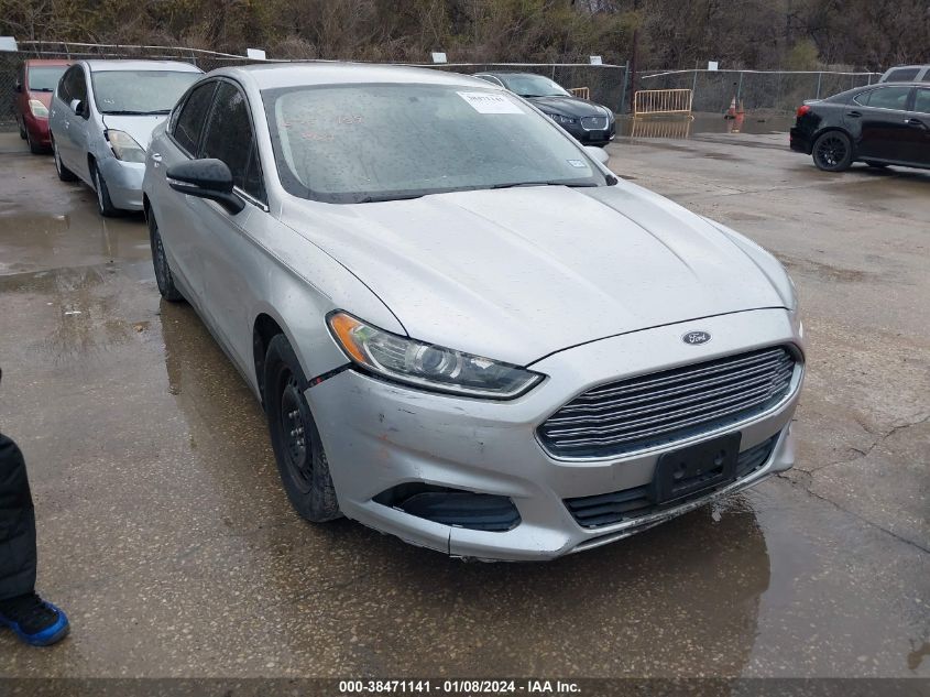 2013 FORD FUSION S - 3FA6P0G70DR141459