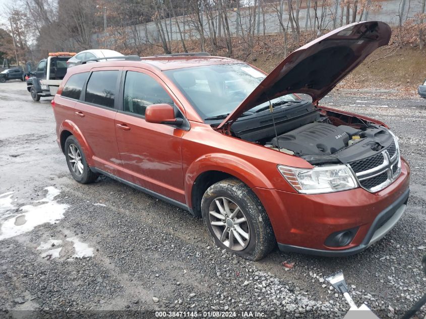 2013 DODGE JOURNEY SXT - 3C4PDCBGXDT521542