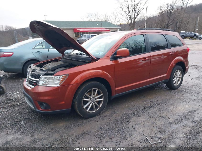 2013 DODGE JOURNEY SXT - 3C4PDCBGXDT521542