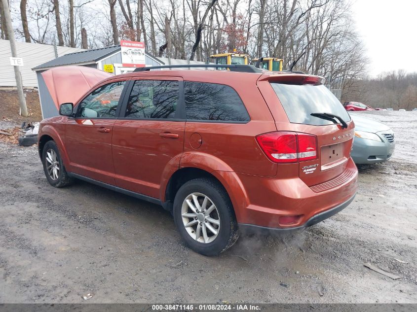 2013 DODGE JOURNEY SXT - 3C4PDCBGXDT521542