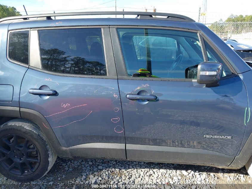 2020 JEEP RENEGADE LATITUDE - ZACNJABBHLTL78943